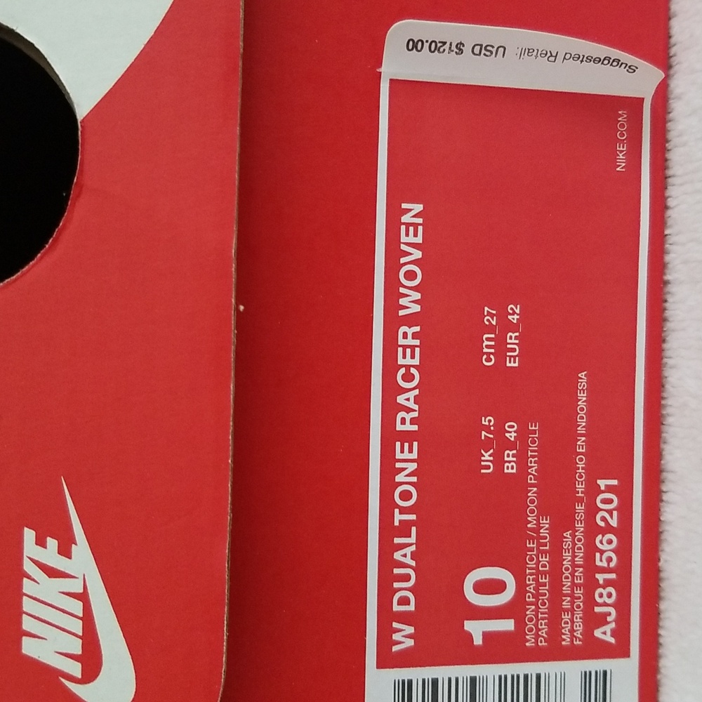New Nike Dualtone Racer Woven Sneakers - Picture 9 of 9